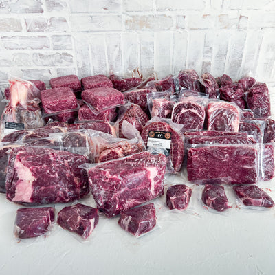grass fed beef bundle dry aged beef package quarter cow