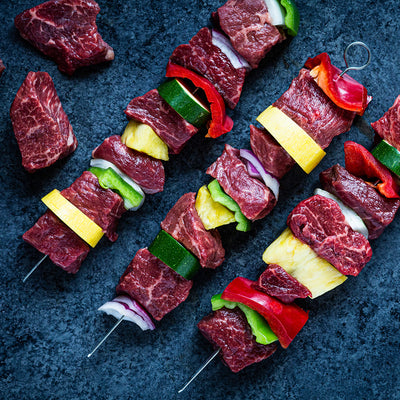 Dry-Aged Beef Kabobs
